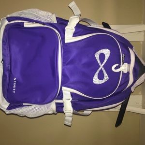 Nfinity purple princess backpack